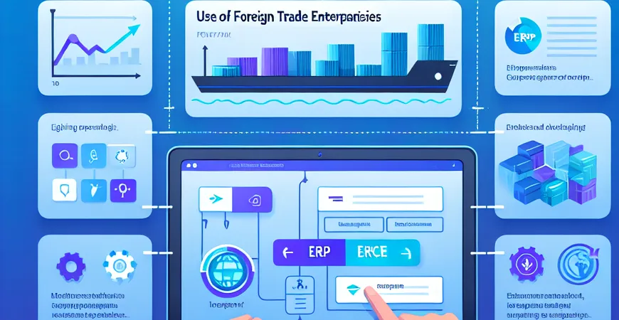 外贸企业 ERP 软件怎么用？从下单到清关的全流程演示